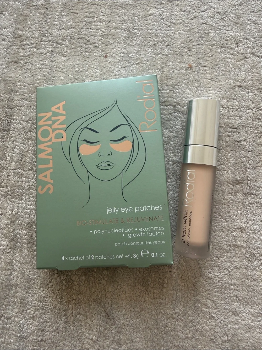 Rodial eye patch & banana lowlighter
